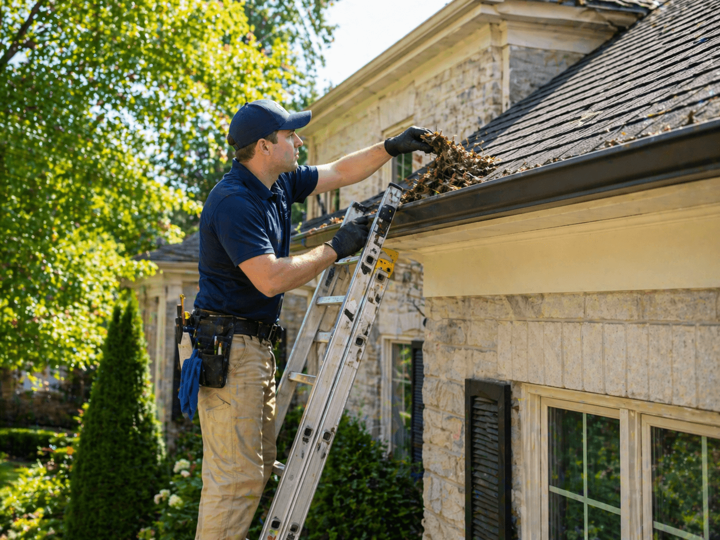 Gutter cleaning