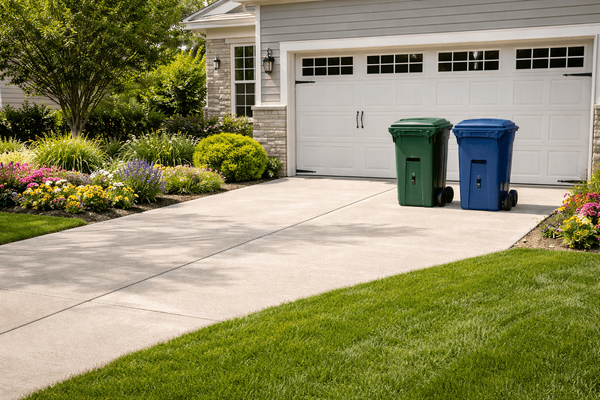 Professional exterior cleaning work — CurbCraft Wash Co. standard